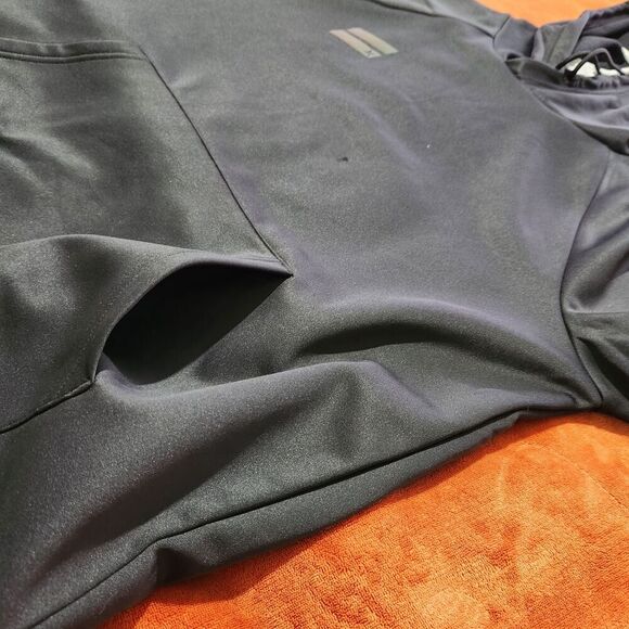 Hurley Exist Poly Fleece Pullover Hoodie For Men  Size Medium Black Color     B1 - Picture 6 of 12